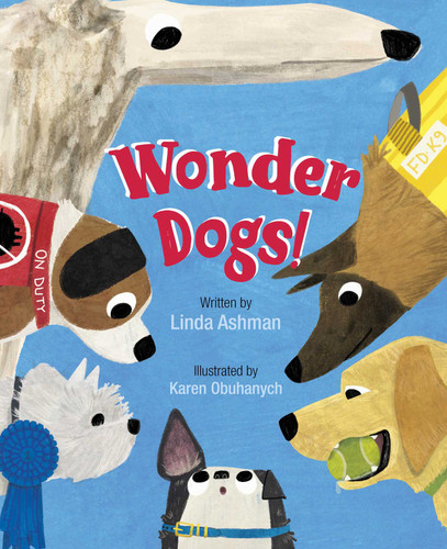Wonder Dogs! book cover by Linda Ashman