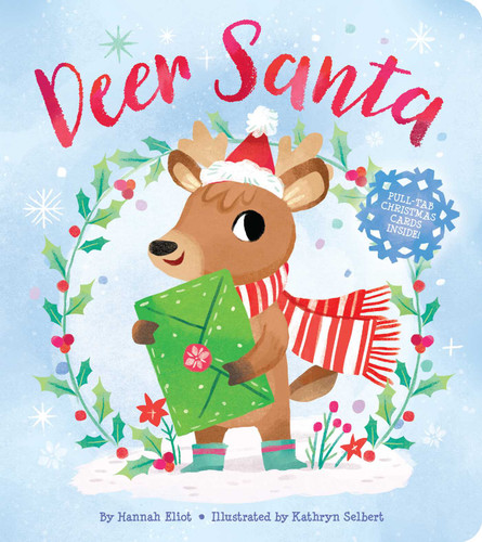 Deer Santa book cover by Hannah Eliot