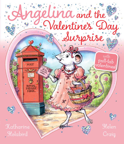 Angelina and the Valentine's Day Surprise (Angelina Ballerina) book cover by Katharine Holabird