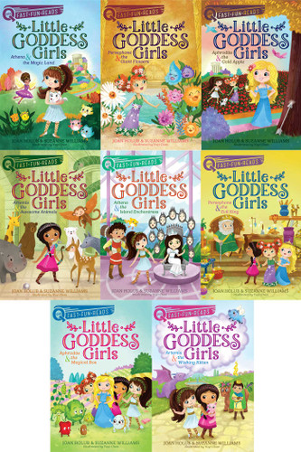 Little Goddess Girls Hello Brick Road Collected Set (Little Goddess Girls) book cover by Joan Holub, Suzanne Williams