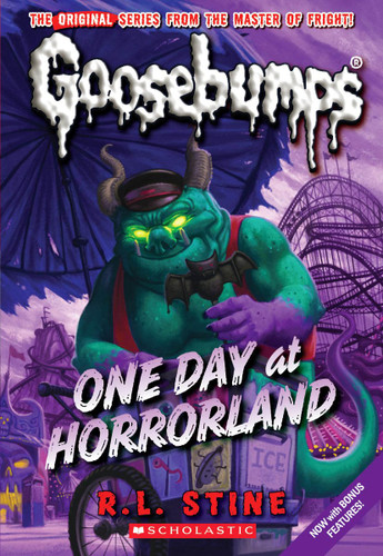 One Day at HorrorLand (Classic Goosebumps #5) (Classic Goosebumps) book cover by R. L. Stine