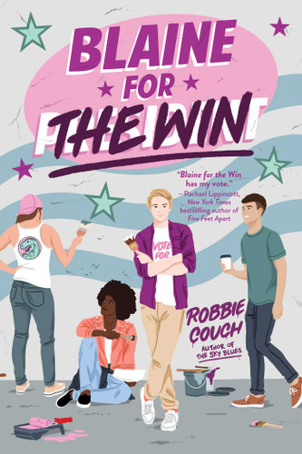 Blaine for the Win book cover by Robbie Couch