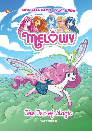 Melowy Vol. 1: The Test of Magic (Melowy) book cover by Cortney Faye Powell