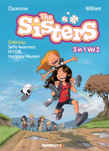 The Sisters 3 in 1 Vol. 2: Collecting "Selfie Awareness," "M.Y.O.B.," and "Hurricane Maureen" (The Sisters) book cover by Christophe Cazenove