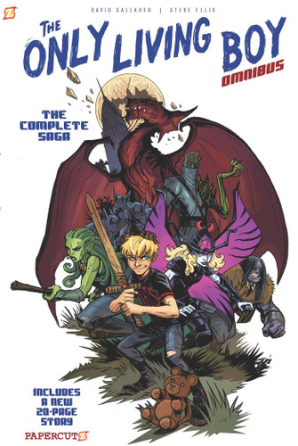 The Only Living Boy Omnibus book cover by David Gallaher