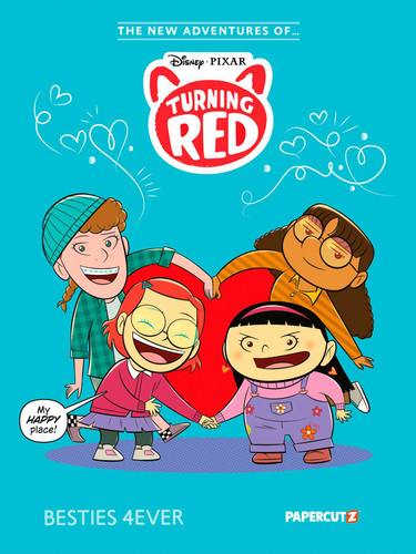 The New Adventures of Turning Red Vol. 1: Besties 4ever (The New Adventures of Turning Red) book cover by Sloane Leong