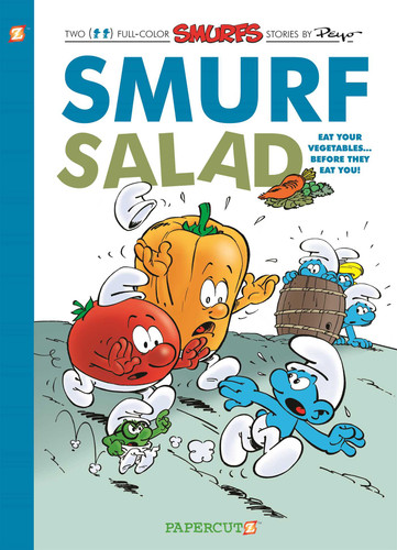 The Smurfs #26: Smurf Salad (The Smurfs Graphic Novels) book cover by Peyo