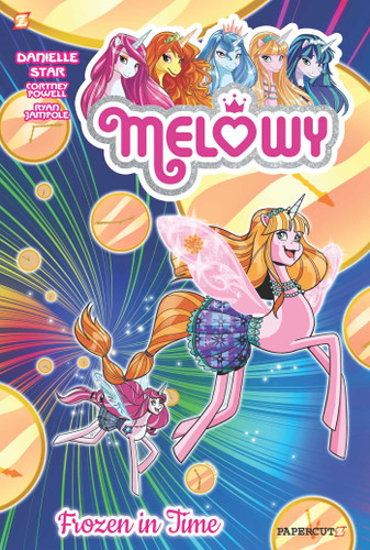 Melowy Vol. 4: Frozen in Time (Melowy) book cover by Danielle Star