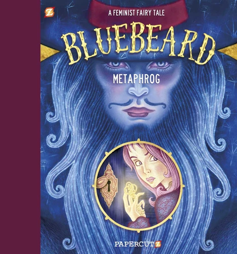 Metaphrog's Bluebeard book cover by Metaphrog