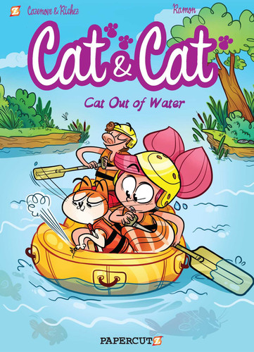Cat and Cat #2: Cat Out of Water (Cat & Cat) book cover by Christophe Cazenove