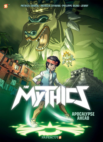 The Mythics #2: Teenage Gods (Mythics) book cover by Phillipe Ogaki, Patricia Lyfoung, Patrick Sobral