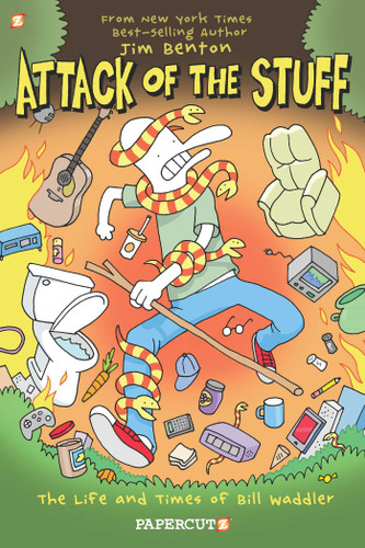 Attack of the Stuff book cover by Jim Benton