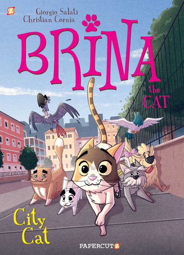 Brina the Cat #2: City Cat (Brina) book cover by Giorgio Salati