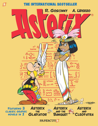 Asterix Omnibus Vol. 2: Collects Asterix the Gladiator, Asterix and the Banquet, and Asterix and Cleopatra (Asterix Omnibus) book cover by René Goscinny, Albert Uderzo