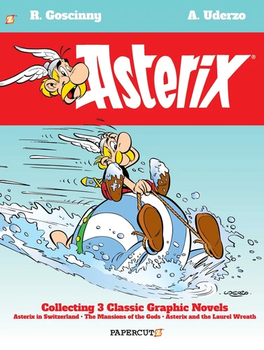 Asterix Omnibus Vol. 6: Collecting Asterix in Switzerland, The Mansions of the Gods, and Asterix and the Laurel Wreath (Asterix Omnibus) book cover by René Goscinny, Albert Uderzo
