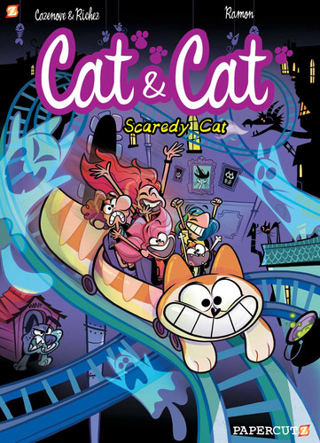 Cat and Cat #4: Scaredy Cat (Cat & Cat) book cover by Christophe Cazenove, Ramon
