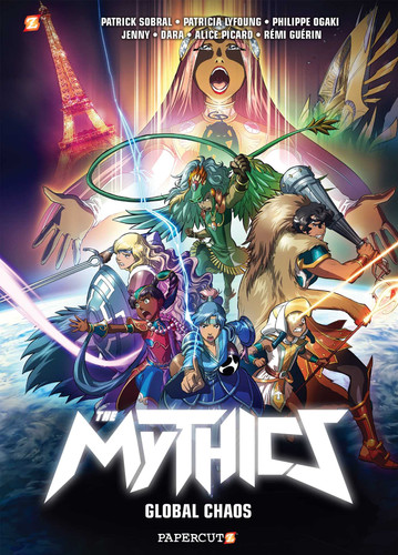 The Mythics #4: Global Chaos (Mythics) book cover by Phillipe Ogaki, Patricia Lyfoung, Patrick Sobral