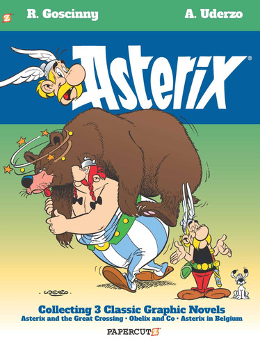 Asterix Omnibus Vol. 8: Collecting Asterix and the Great Crossing, Obelix and Co, Asterix in Belgium (Asterix Omnibus) book cover by Albert Uderzo, René Goscinny