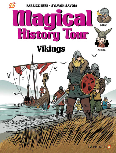 Magical History Tour Vol. 8: Vikings: Vikings (Magical History Tour) book cover by Fabrice Erre