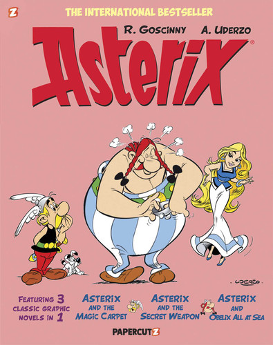 Asterix Omnibus Vol. 10: Collecting "Asterix and the Magic Carpet,"  "Asterix and the Secret Weapon," and "Asterix and Obelix All at Sea" (Asterix Omnibus) book cover by René Goscinny, Albert Uderzo