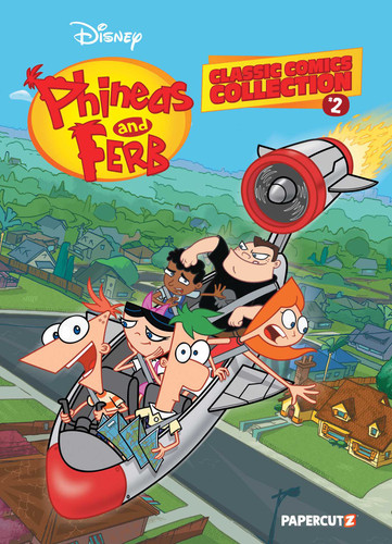 Disney Phineas and Ferb Classic Comics Collection Vol. 2 (Phineas and Ferb Classic Comics Collection) book cover by Scott Peterson, Jim Bernstein, Martin Olson