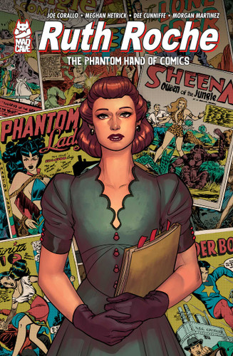 Ruth Roche: The Phantom Hand of Comics book cover by Joe Corallo
