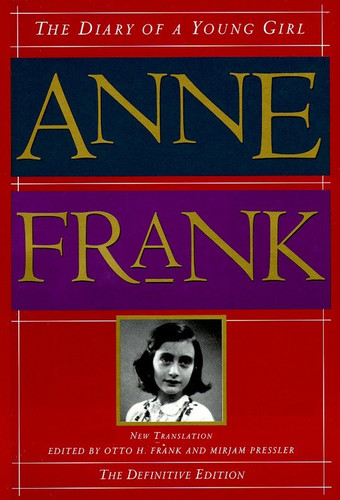 The Diary of a Young Girl: The Definitive Edition book cover by Anne Frank