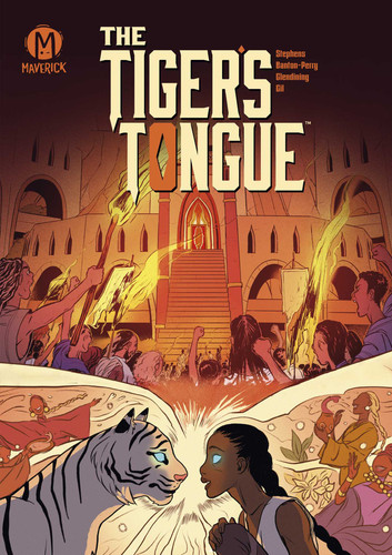 The Tiger's Tongue book cover by Olivia Stephens