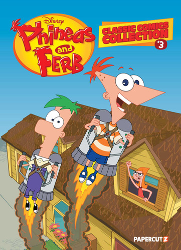 Disney Phineas and Ferb Classic Comics Collection Vol. 3 (Phineas and Ferb Classic Comics Collection) book cover by The Disney Comics Group