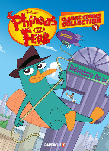 Phineas and Ferb Classic Comics Collection Vol. 4 (Phineas and Ferb Classic Comics Collection) book cover by Scott Peterson