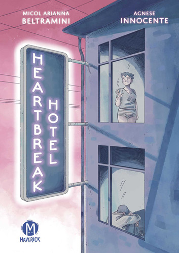 Heartbreak Hotel book cover by Micol Beltramini