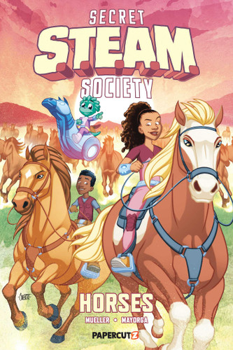 Secret S.T.E.A.M. Society: Horses (Secret S.T.E.A.M. Society) book cover by Trevor Mueller