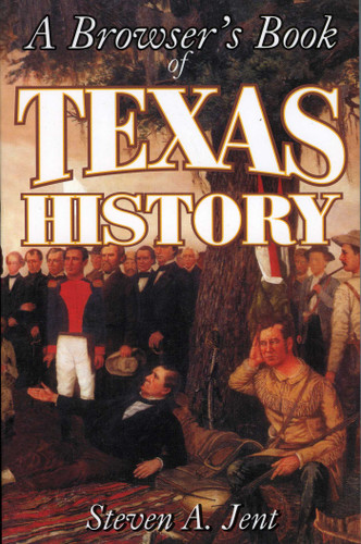Browser's Book of Texas History book cover by Steven Jent