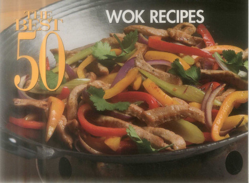 Best 50 Wok Recipes book cover by Bristol Publishing Staff