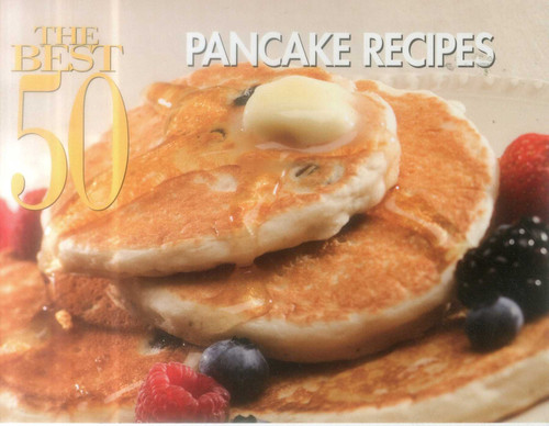 The Best 50 Pancake Recipes book cover by Bristol Publishing Staff