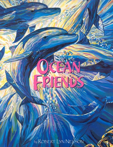 Ocean Friends book cover by Robert Lyn Nelson