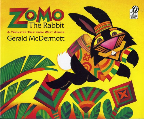 Zomo the Rabbit: A Trickster Tale from West Africa book cover by Gerald McDermott
