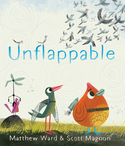 Unflappable book cover by Matthew Ward