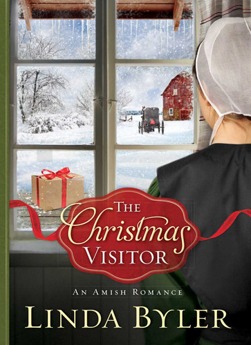 The Christmas Visitor: An Amish Romance book cover by Linda Byler
