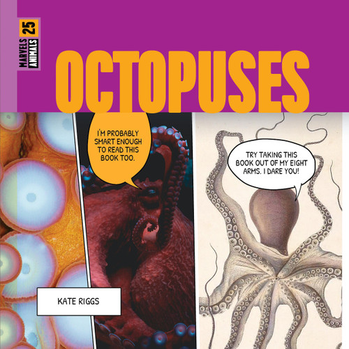 Octopuses book cover by Kate Riggs