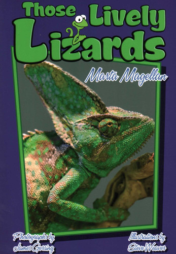 Those Lively Lizards (Those Amazing Animals) book cover by Marta Magellan