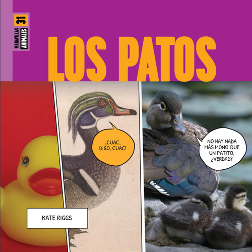 Los patos book cover by Kate Riggs