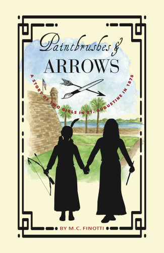 Paintbrushes and Arrows: A Story of St. Augustine book cover by M. C. Finotti
