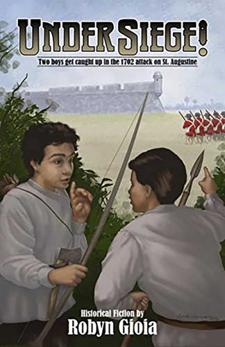 Under Siege! book cover by Robyn Gioia