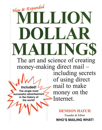 Million Dollar Mailings book cover by Denison Hatch