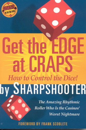 Get the Edge at Craps book cover by Sharpshooter