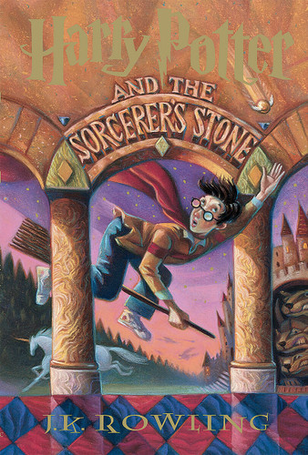 Harry Potter and the Sorcerer's Stone (Harry Potter, Book 1) (Harry Potter) book cover by J. K. Rowling