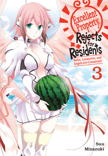 Excellent Property, Rejects for Residents, Vol. 3: Baths, Lavatories, and Angels Are Communal (Excellent Property, Rejects for Residents #3) book cover by Suu Minazuki
