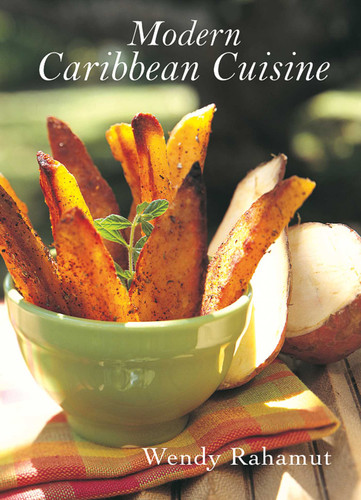 Modern Caribbean Cuisine book cover by Wendy Rahamut