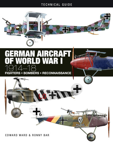 German Aircraft of World War I: 1914-1918 (Technical Guides) book cover by Edward Ward